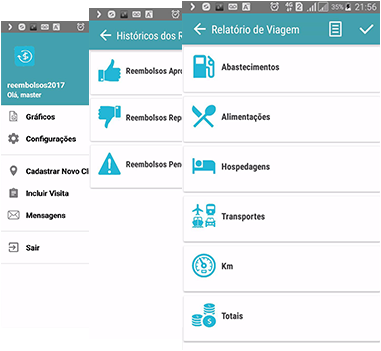 Benefícios App Controle de Reembolsos