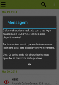 Troca usuário 1
