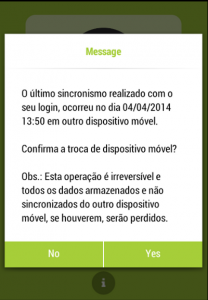 Troca usuário 2