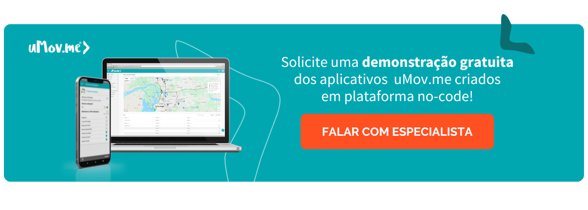 Demonstração gratuita Plataforma No-code