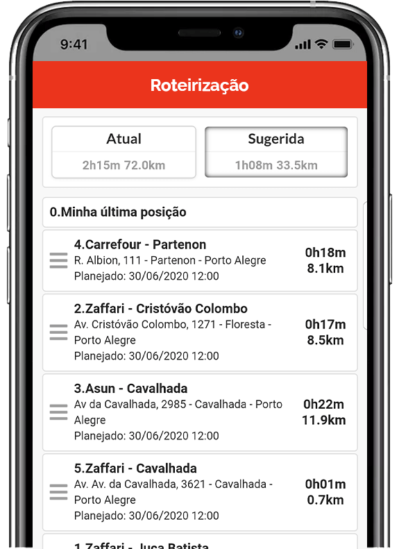 Parceiros de Software 15 roteirizacao