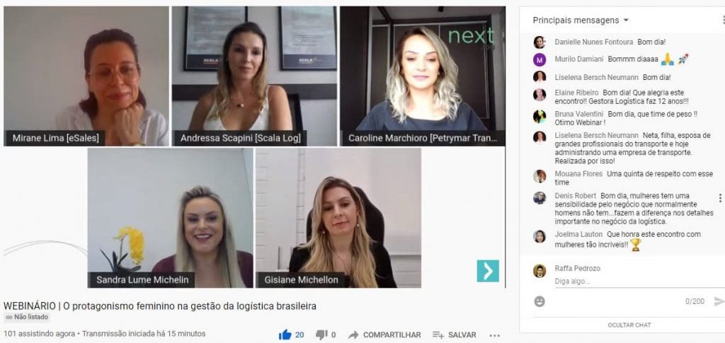 Protagonismo feminino na logística brasileira é pauta de webinar