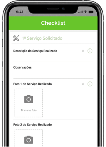 checklist relatório visita técnica