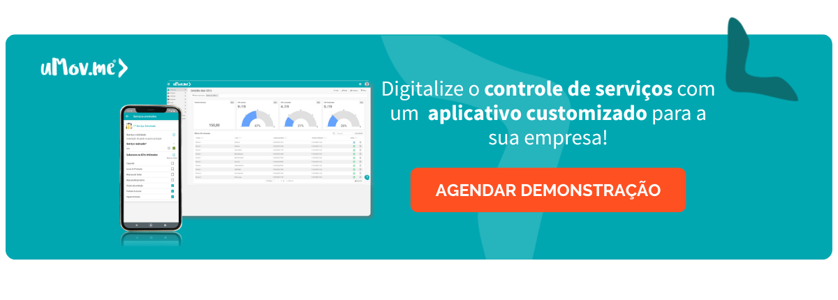 Como fazer o controle de serviços com aplicativo