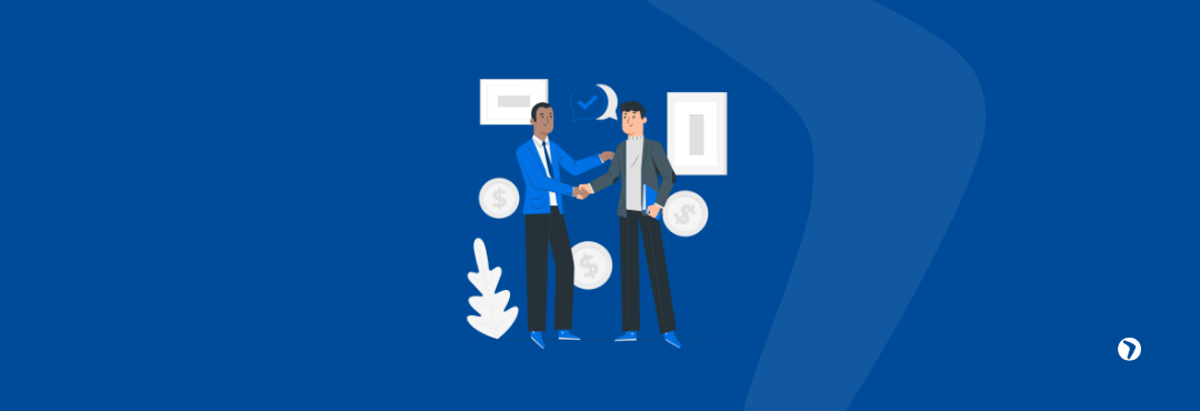 Imagem ilustra sell in e sell out.