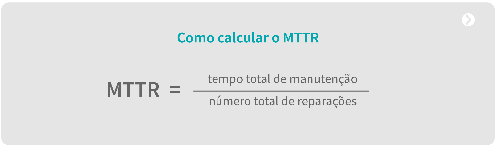 Como calcular o MTTR