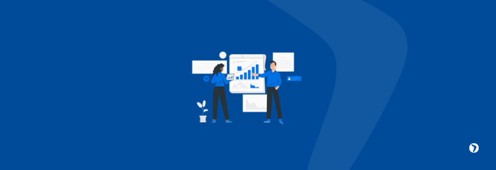 Capa de blog ilustrativa sobre supply chain e tecnologia