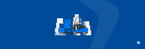 Imagem de capa do conteúdo sobre equipamento de movimentação de cargas em armazém.