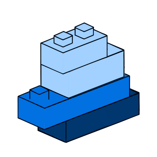 imagem ilustrativa de lego, analogia para tecnologia no-code