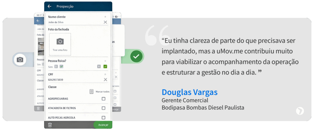 solução personalizada para a necessidade operacional e de gestão da bodipasa