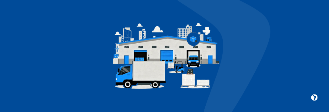 Figura ilustrando entrada e saída de veículo em doca