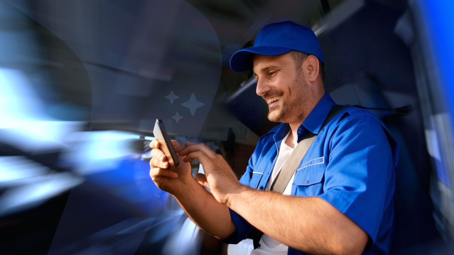 Operação guiada por rotas inteligentes