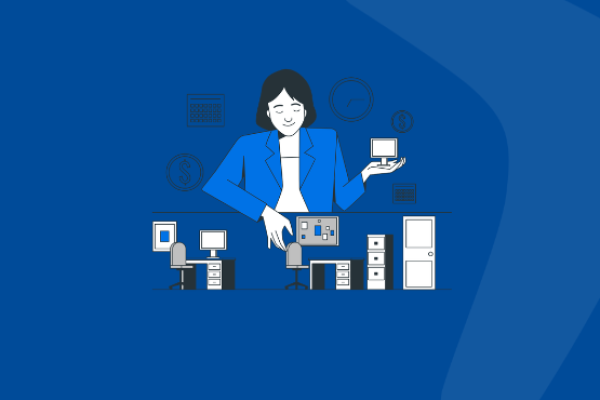 imagem ilustrativa de um gestor de equipes